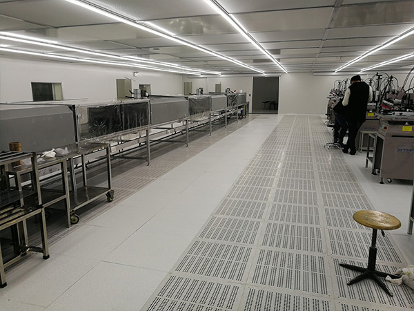 昆山市某麗光電-千級潔凈廠房裝修工程